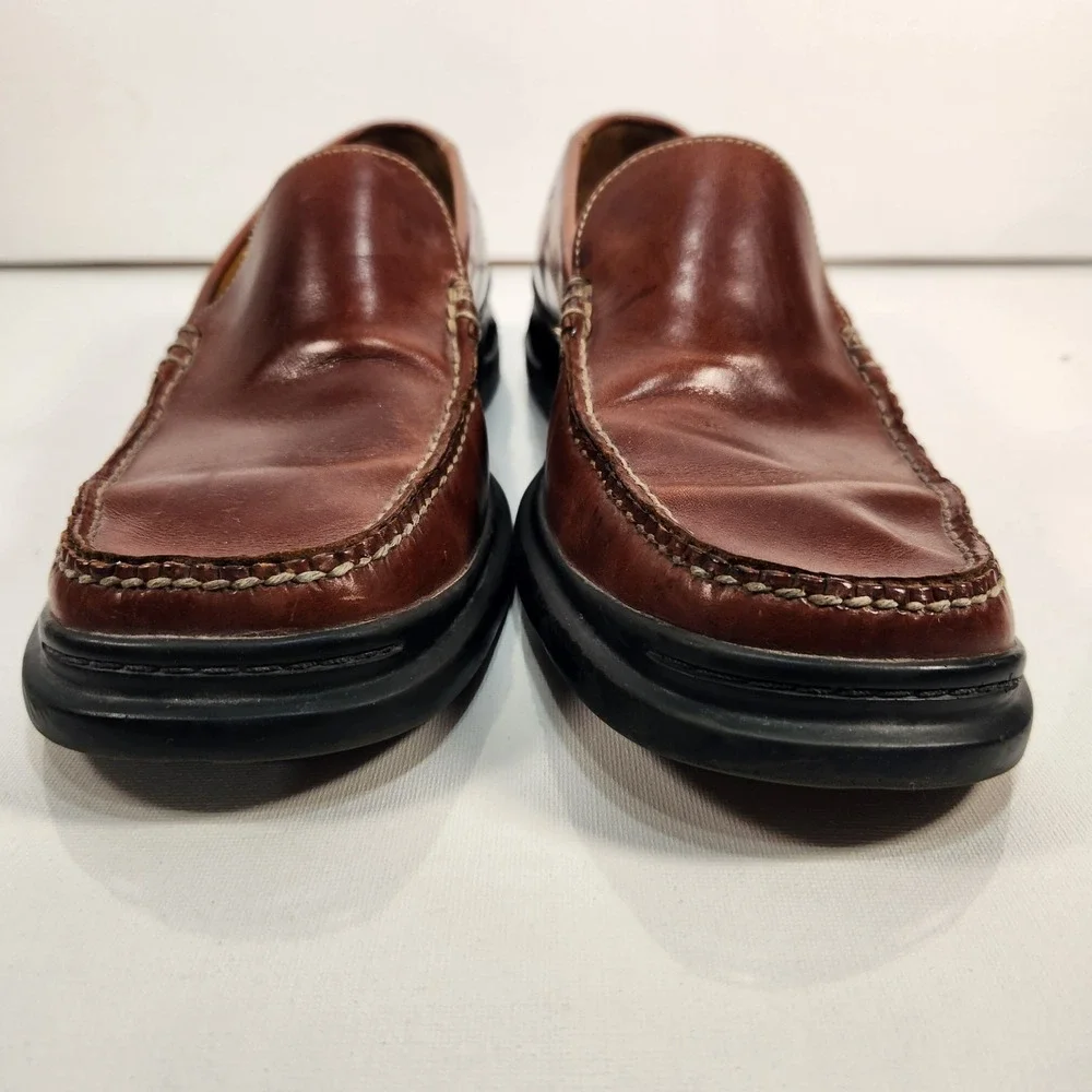 Cole Haan Air Sole Mens Loafer Santa Barbara Slip-On Brown Size 10.5M‎